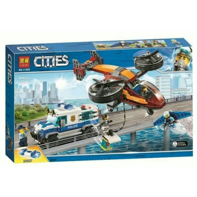 LARI 11209 - City - Sky Police Diamond Heist - Lego Compatible 60209