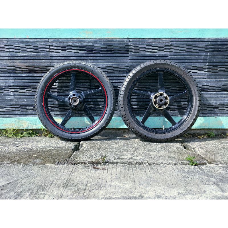 Velg/Pelek palang/Racing Depan only Yamaha Scorpio Original PNP RX King