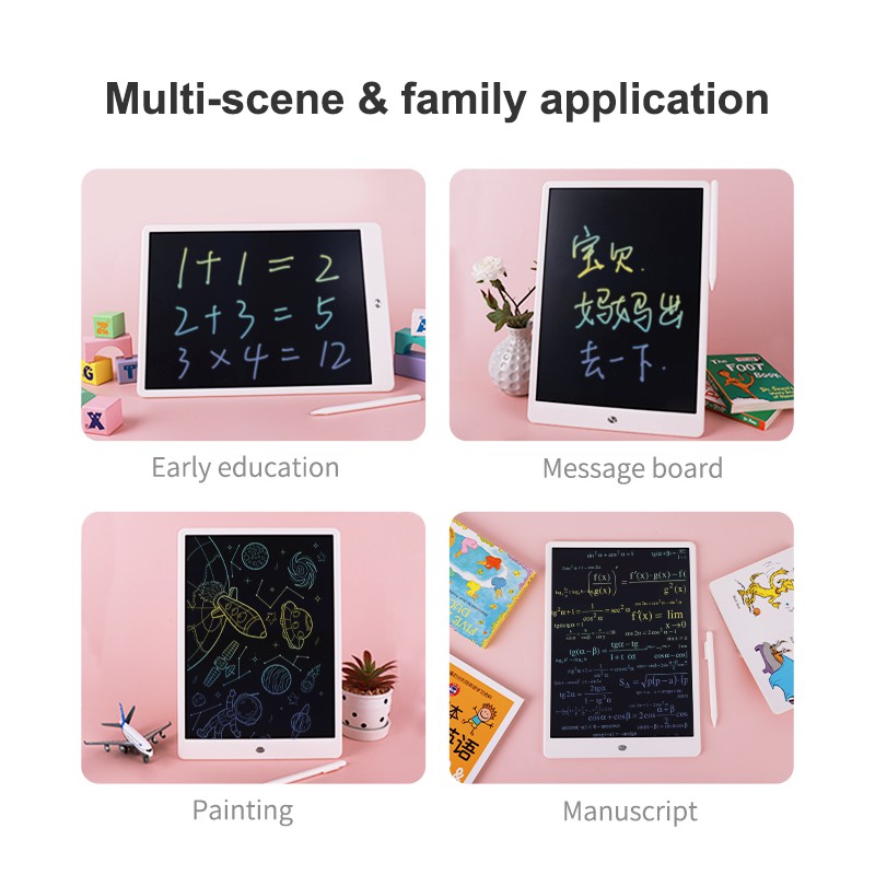 Alilo LCD Color Writing Tablet 13.5 Inch / Papan Tulis LCD / LCD Tablet / Kids Tablet / Tablet Anak / Blackboard / Drawing Tablet / LCD Gambar / Olike / Papan Tulis