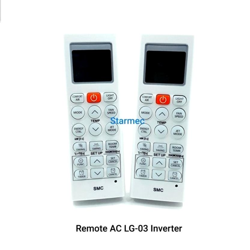 Remot Ac Lg Inverter