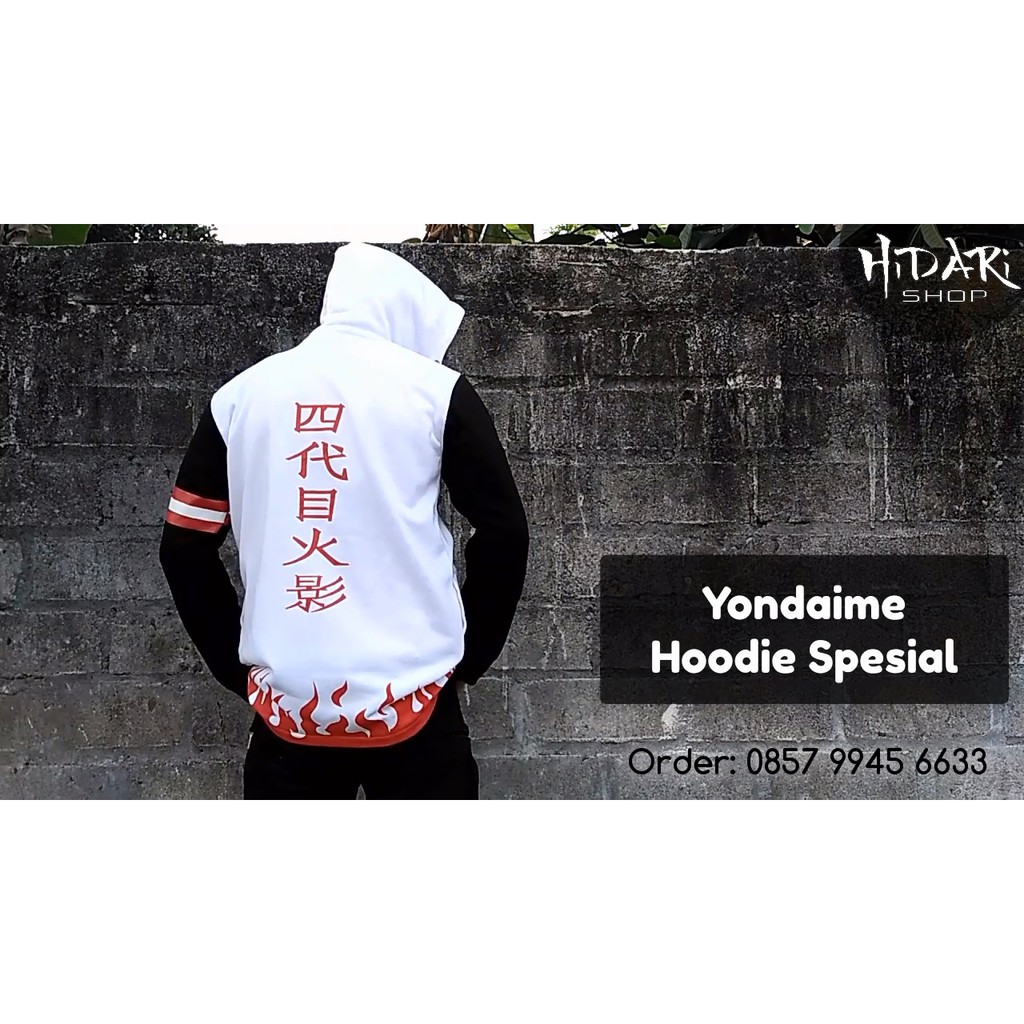 Jaket Yondaime Hokage 4 Anime Naruto Shopee Indonesia
