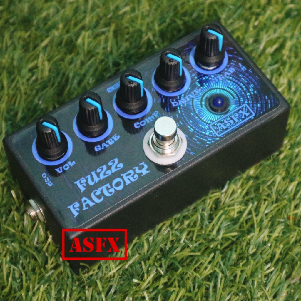 Efek gitar Fuzz Factory murah ASFX AS Effect cocok untuk para penggemar muse guitar pedal zvex