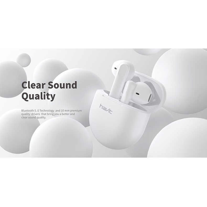 [Saucezhan]Havit Earbuds Original TW916 Audio series-TWS earbuds