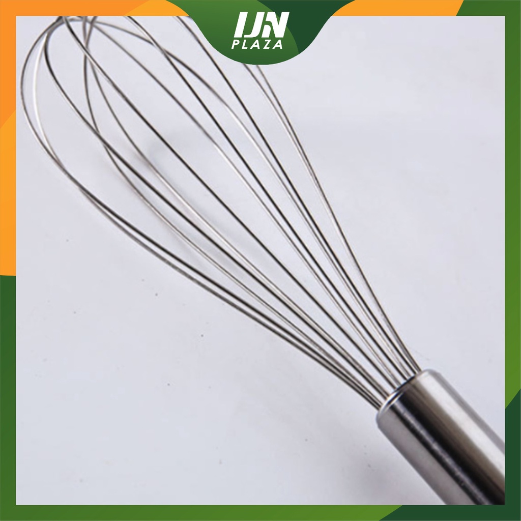 ❤ IJN ❤ Pengocok Telur Manual Pengaduk Adonan Kue Hand Mixer Egg Whisk Stainless Steel 12 Inch Panjang 31 cm