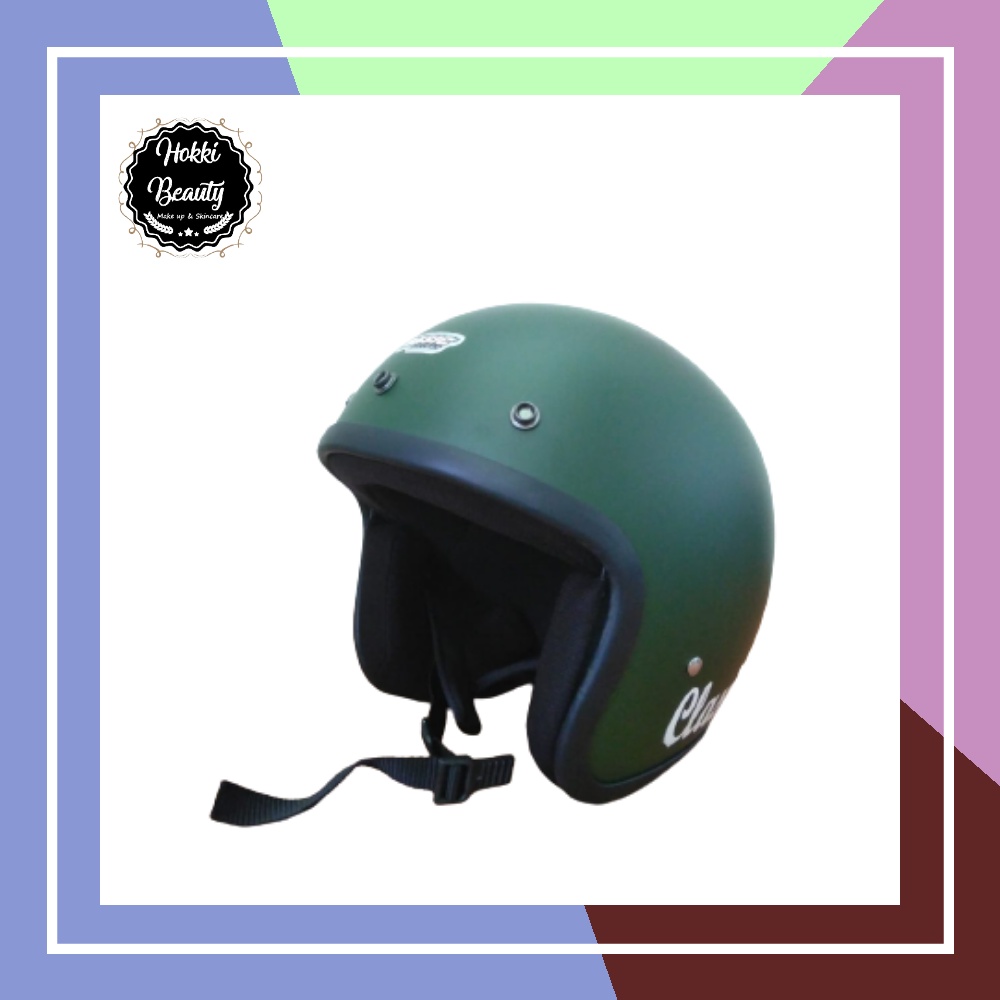 HELM BOGO sudah termasuk kaca WANITA PRIA SNI/HELM BOGO CLASSIC