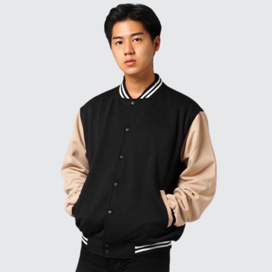 JAKET BOMBER VARSITY PREMIUM / JAKET BOMBER VARSITY / JAKET PRIA