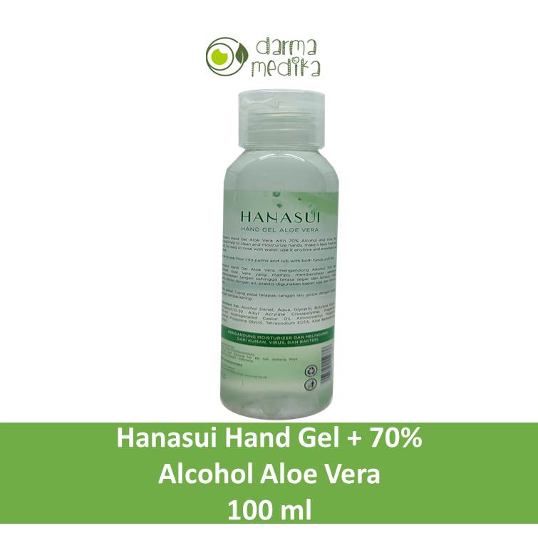 Hand Sanitizer Hanasui 70% alcohol aloe vera