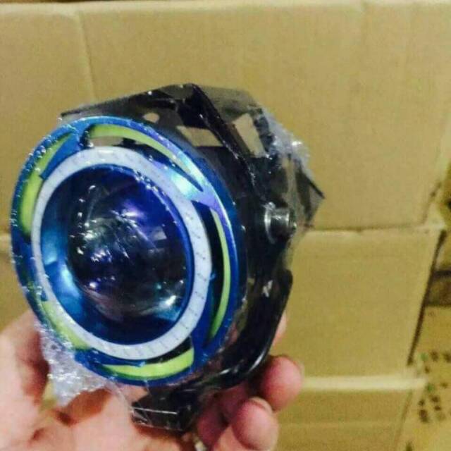 lampu tembak U7 double angel eye model terbaru