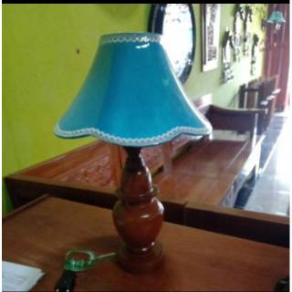  LAMPU  DUDUK LAMPU  TIDUR  LAMPU  HIAS DARI KAYU  JATI  Shopee 