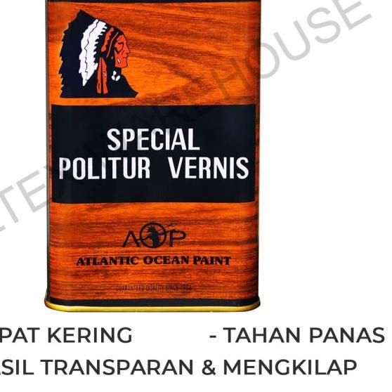✼ INDIAN HEAD SPECIAL POLITUR VERNIS 1Lt (CLEAR) ✶