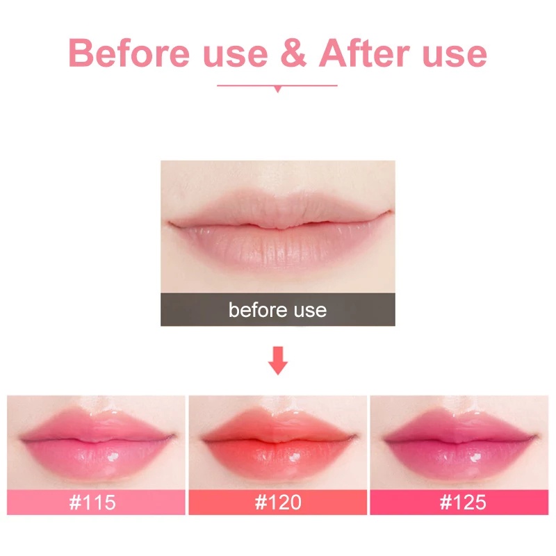 Maycreate Lipstik Warna Bibir / Mycreate Moisturizing Lipstick Color Changing / Pelembab Bibir Lipbalm