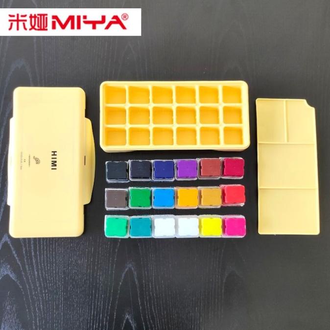 

BISA COD Miya Himi Gouache 18 Warna Colors 30ml/CAT AKRILIK SET/CAT AKRILIK SET 24 WARNA/CAT AKRILIK PASTEL/CAT AIR/CAT AIR LUKIS SET/CAT AIR GIOTTO/KUAS LUKIS 1 SET/KUAS LUKIS KECIL/KUAS LUKIS LENGKAP/KANVAS LUKIS/KANVAS LUKIS SKETSA/KANVAS LUKIS