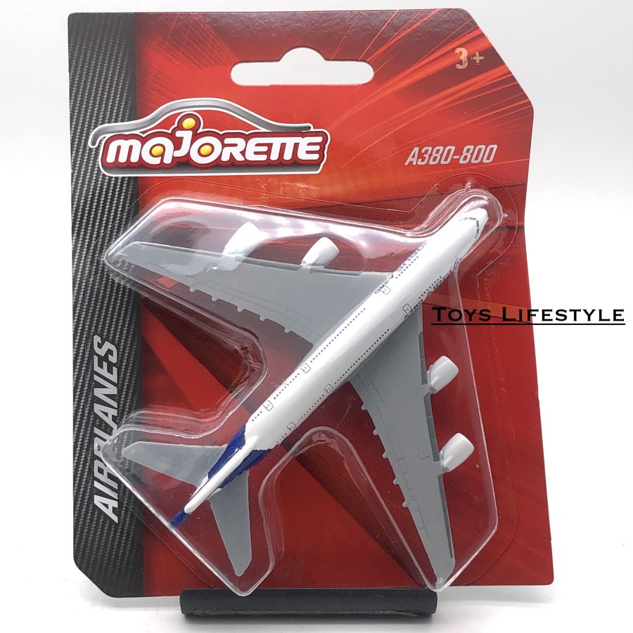 Majorette Diecast - Airplane / Pesawat Terbang Airbus A380-800