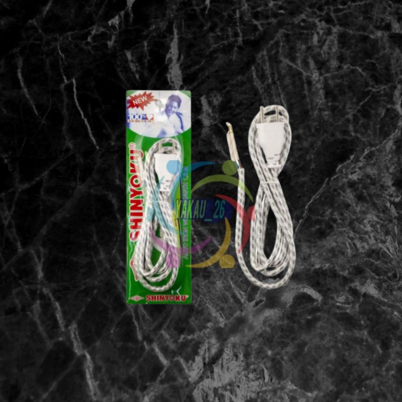 Kabel setrika SHINYOKU gepeng