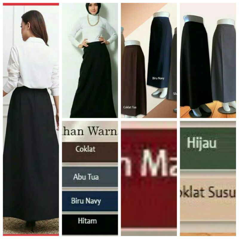 Rok A Denim Street (All Size - Dewasa)