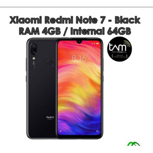 Xiaomi Redmi Note 7 Ram 4/64 GB Garansi distributor