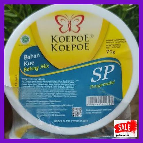 

DERPOWBAKING- KOEPOE KOEPOE SP PENGEMULSI BAHAN KUE 70GR -ASLIII.