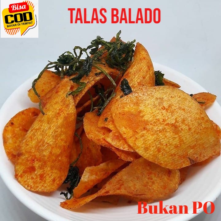 

OLEH-OLEH MAKANAN CEMILAN KHAS MINANG PADANG BATUSANGKAR SUMATERA BARAT KERIPIK TALAS BALADO