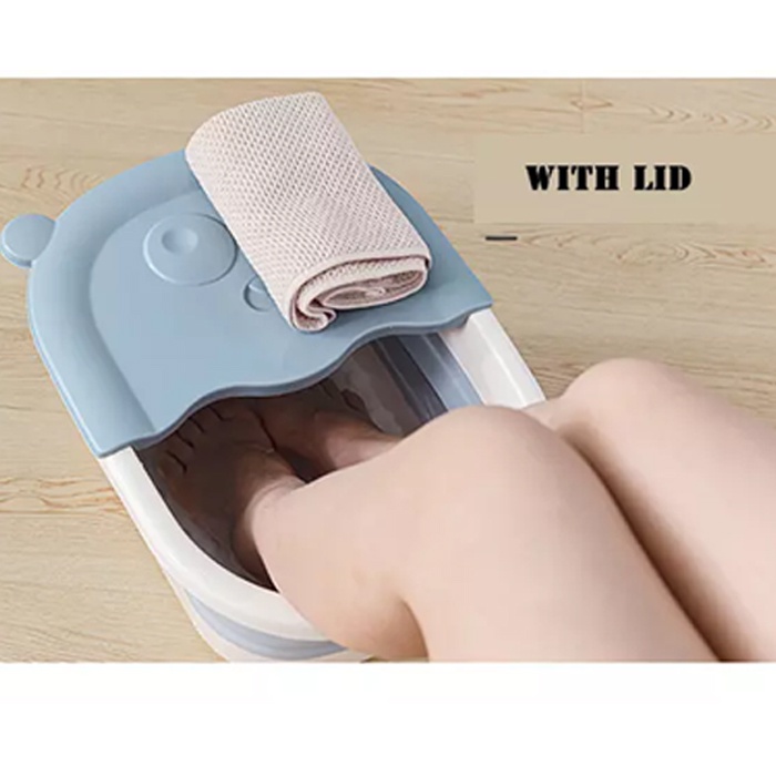 Bak Air Tempat Air Refleksi Kaki Alat Refleksi Kaki Massage Ember Pijat Sauna Kaki Spa Lipat Foot Foldable Bathtub Bath Refleksi