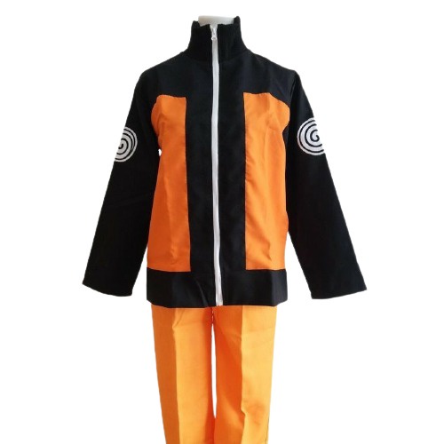 Kostum Anak Naruto Baju Cosplay Anime Impor Costume Ninja Uzumaki Shippuden