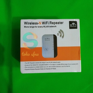 wifi repeater 300Mbps Penguat sinyal Wifi