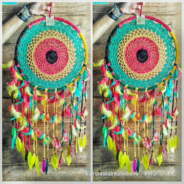 Jual MACRAME DREAM CATCHER JUMBO BESAR BIG SIZE MODEL PENANGKAP MIMPI