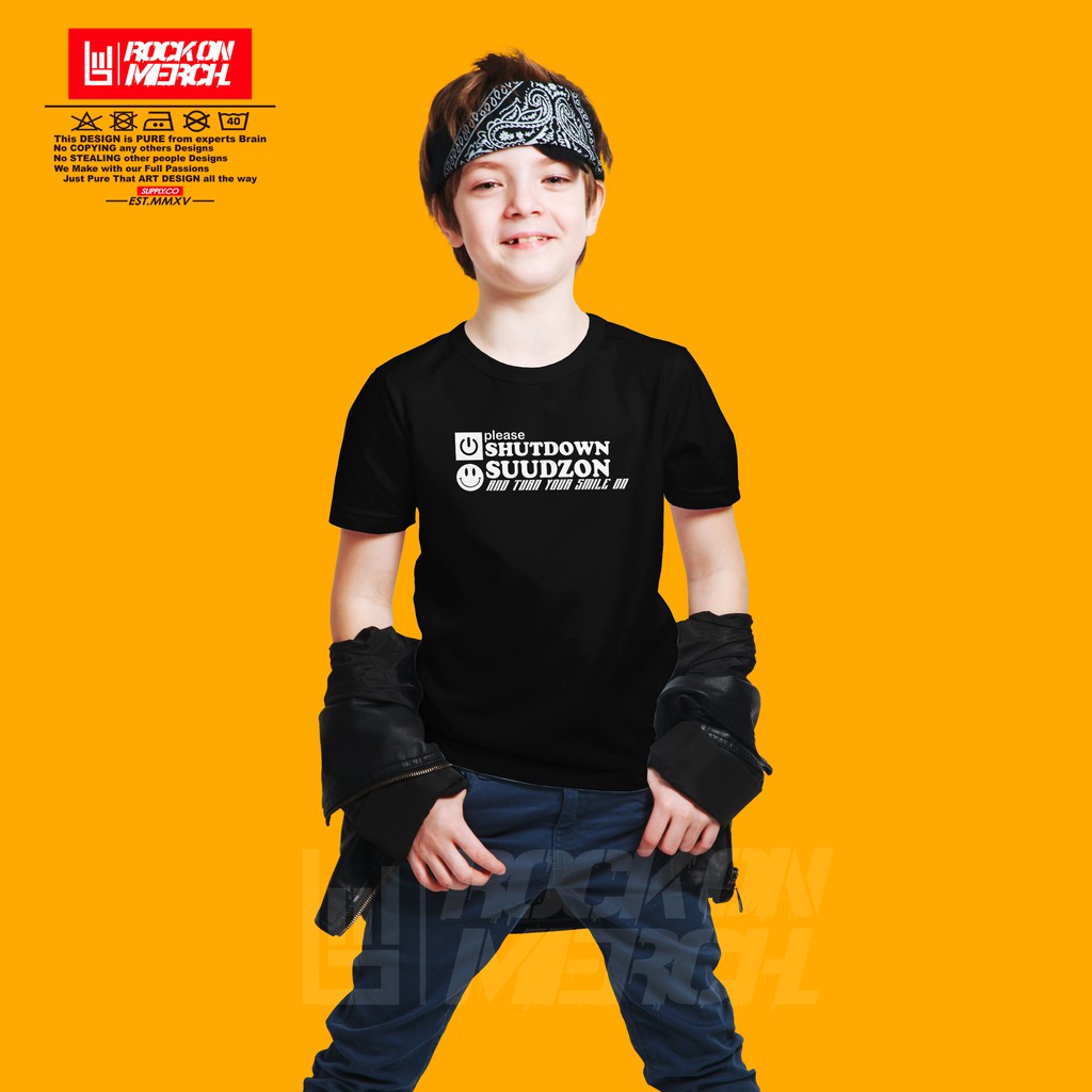 Kaos Anak Baju Distro DAKWAH ISLAM SHUTDOWN SUUDZON EDISI RAMADHAN kids-Rock On