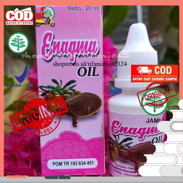 Enagma Oil De Nature Indonesia Original Obat Oles Untuk Pembesar Mr. P Murni Extra Minyak Bulus