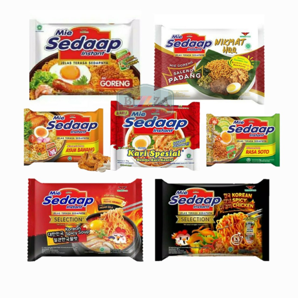 Mie Sedap All Variant