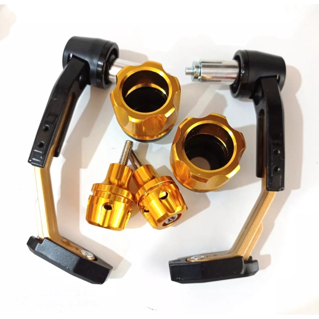 paket handguard robot+2pcs jalu as roda corong+2pcs jalu spakbor full warna universal semua motor