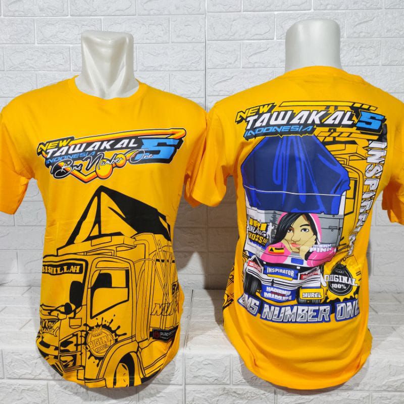 kaos truk tawakal terbaru