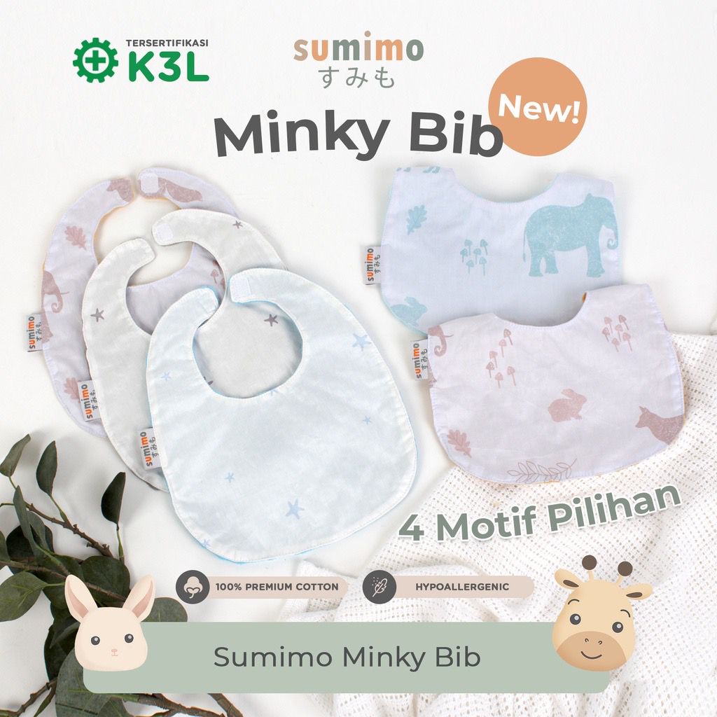 Sumimo Minky Bibs / Slaber