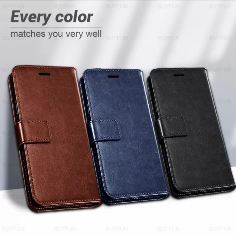 Casing Xiaomi Redmi Note 10 Pro Note 10S 9T 9C Flip Case Cover Leather Wallet Sarung Dompet Hp Flipc