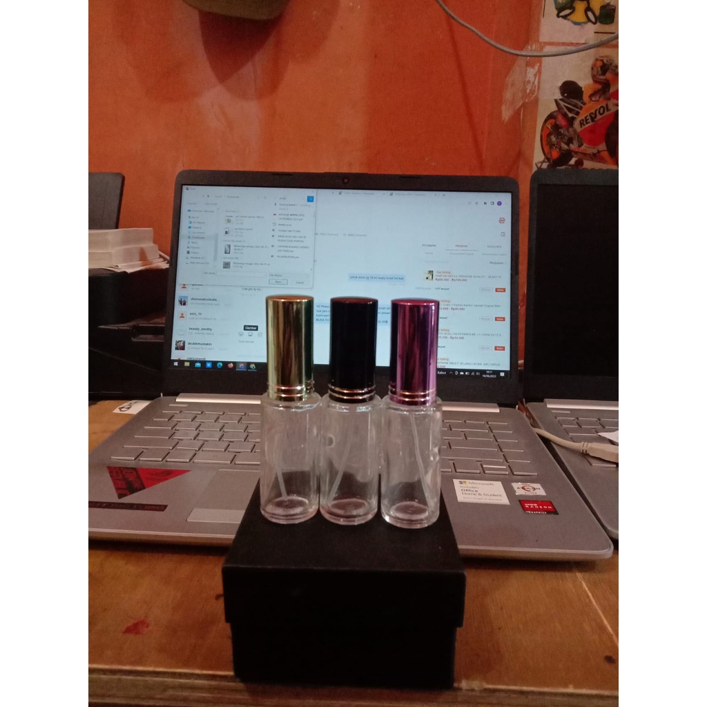 Botol Parfum Spray Isi Ulang  Model - HM 15 ML