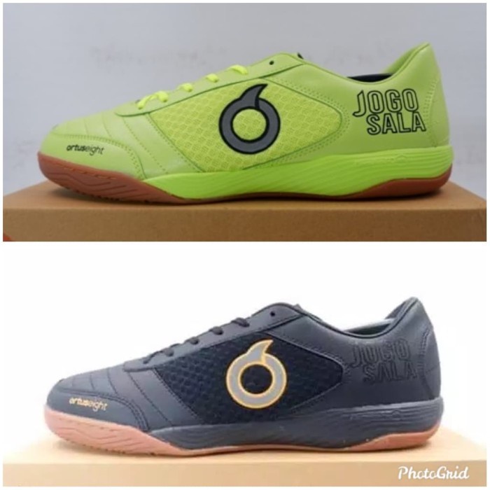 New Sepatu Futsal OrtusEight Jogosala Graffity Black Gum 11020131 Ori