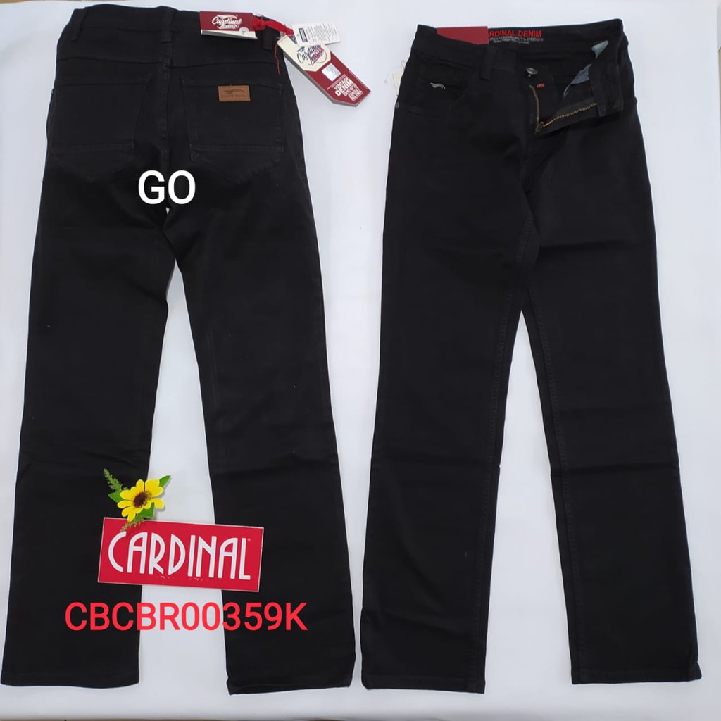 gof CARDINAL CELANA PANJANG JEANS Pria Celana Panjang Regular Regular Fit Men Jeans Bermuda Casual