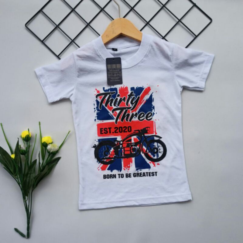 Kaos Anak Distro Thirty Three