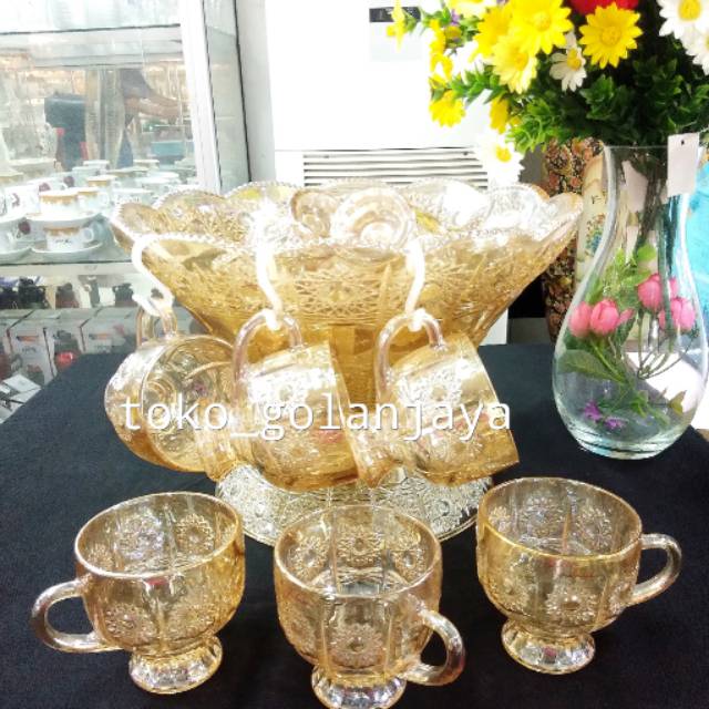 Party Set Gold Capodimonte