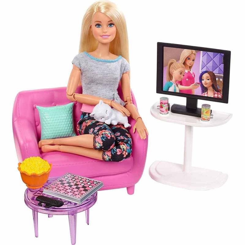 barbie living room