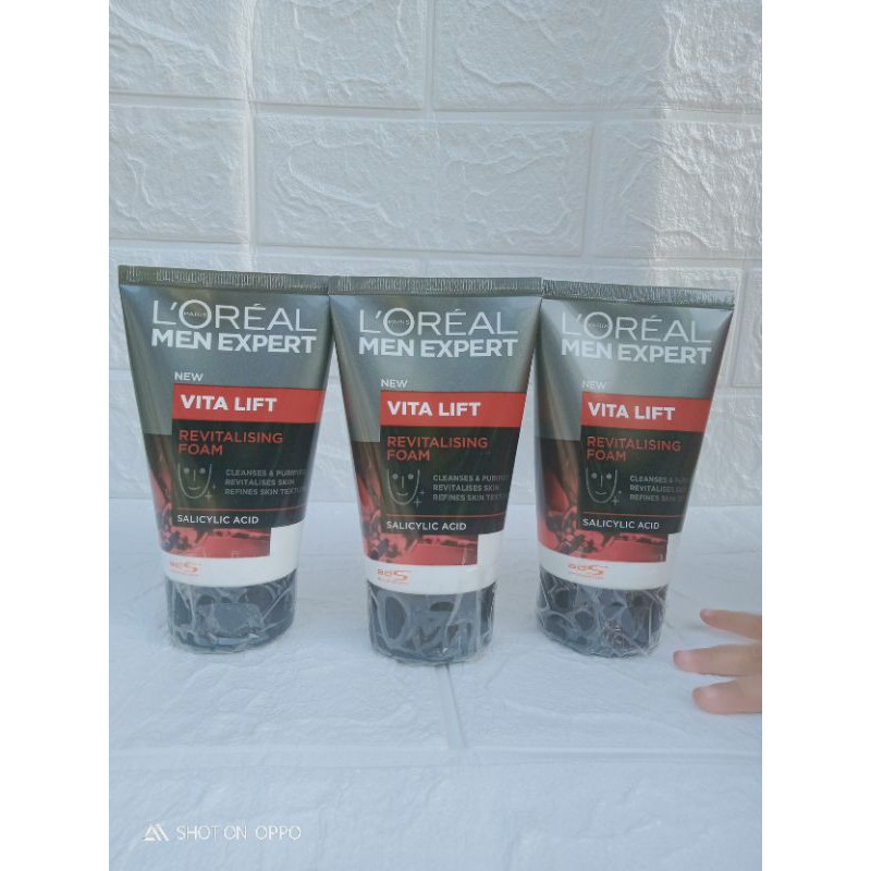 Loreal men expert new vita lift revitaling foam 100g