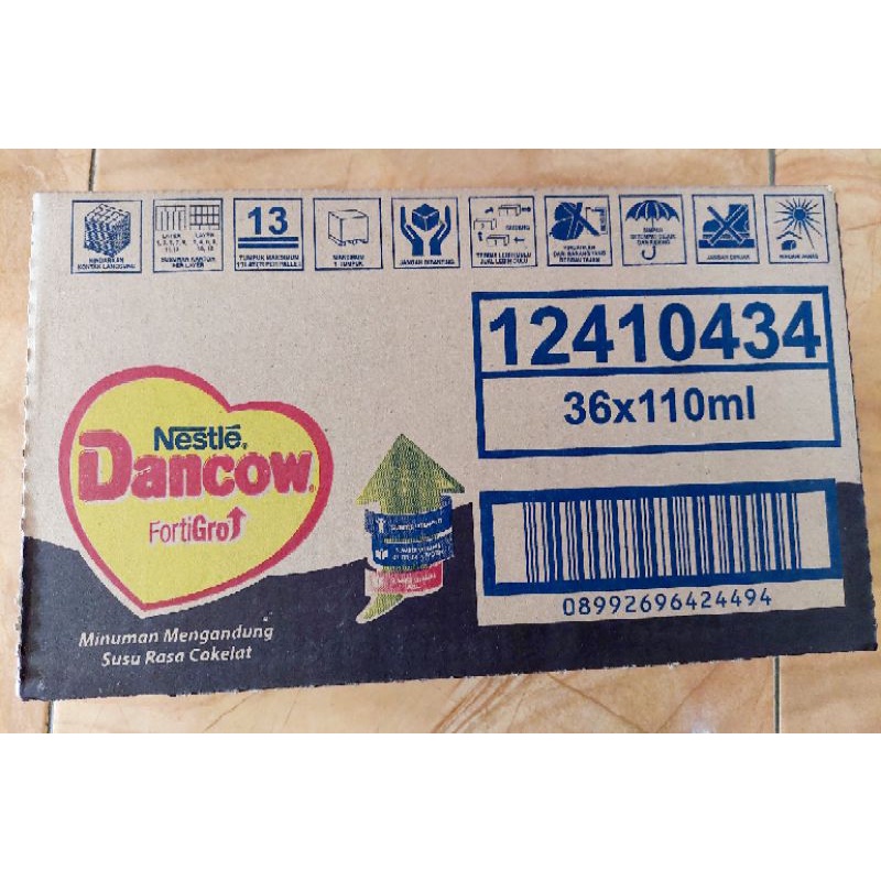 ( Dus ) UHT Dancow Fortigro 110ml isi 36 pcs