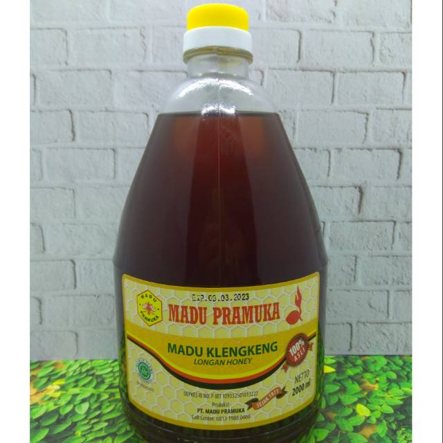 

Madu Klengkeng 2000ml atau 2lt dari Madu Pramuka