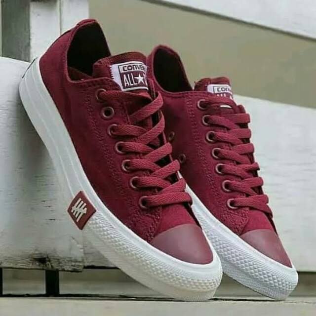 SEPATU ALL STAR CONVERSE CT FLASH MAROON