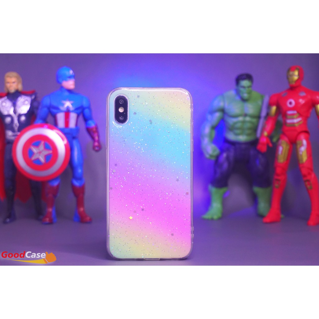 GoodCase - Case Xiaomi Mi6X/ A2 | Redmi 4A | 4X | 5A | 6A Softcase Rainbow Plus Holder Popsocket