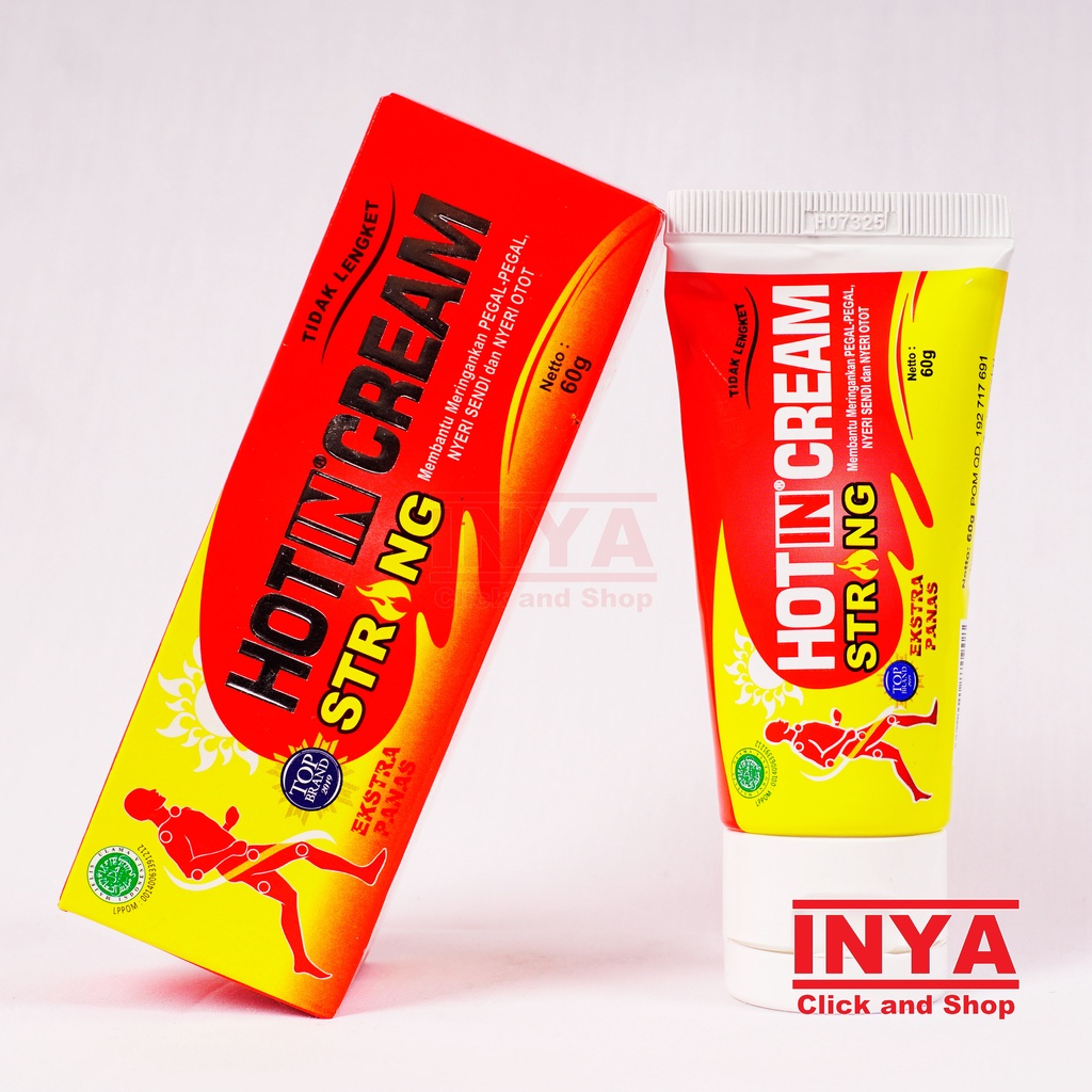 HOT IN CREAM STRONG EKSTRA PANAS 60gr - KRIM PEREDA NYERI OTOT