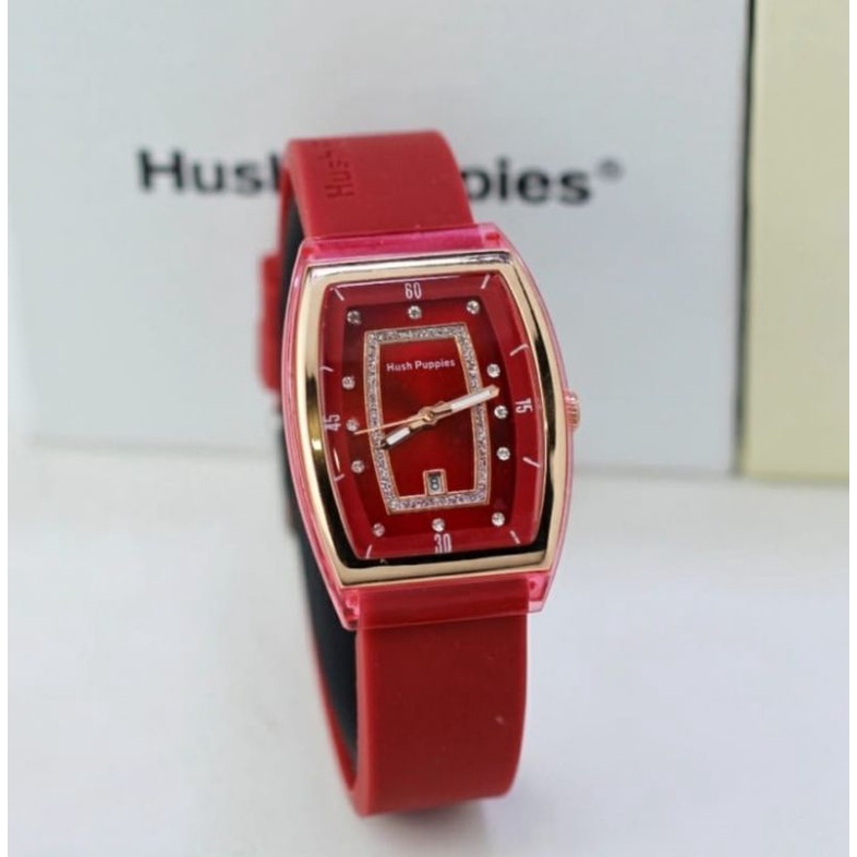 JAM TANGAN HUSH PUPIES MODEL PERSEGI_JAM TANGAN WANITA