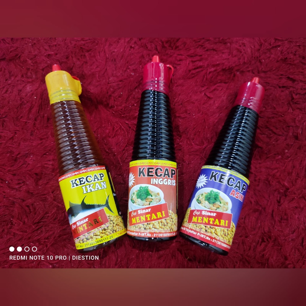 Paket Spesial Kecap {Kecap Ikan , Kecap Asin , Kecap Inggris}