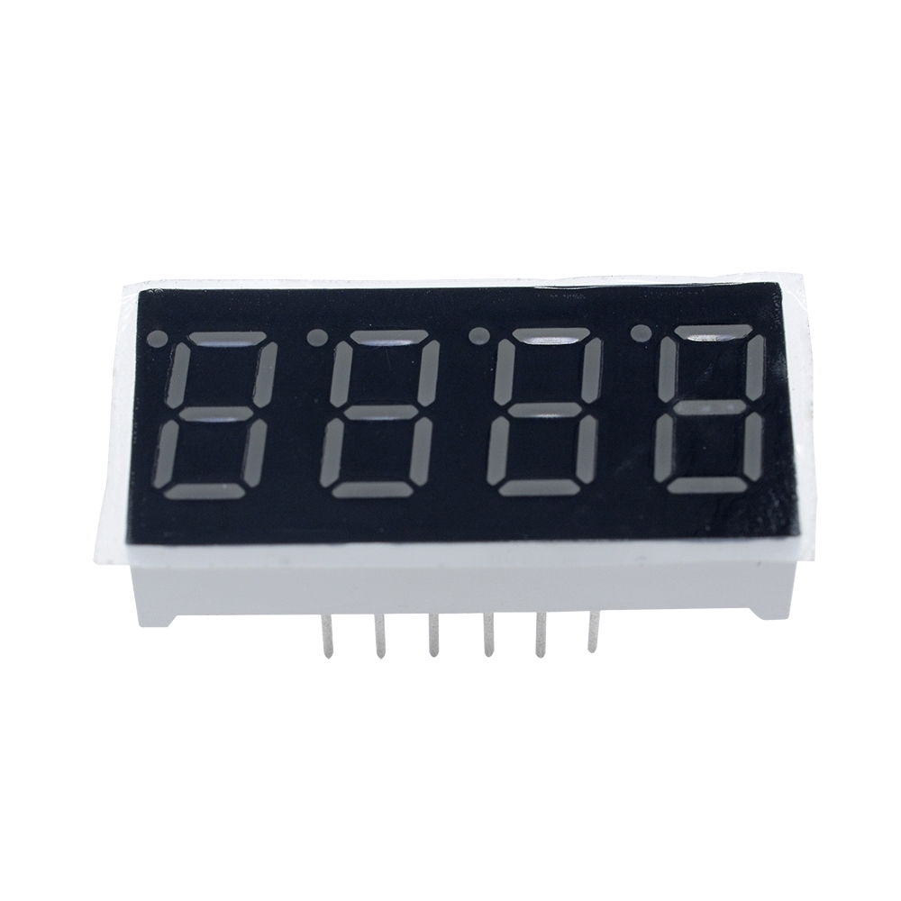 〖Factory Supplier/COD〗| 0.36 '' 7 Segment 4 Digit Display LED Merah untuk Arduino