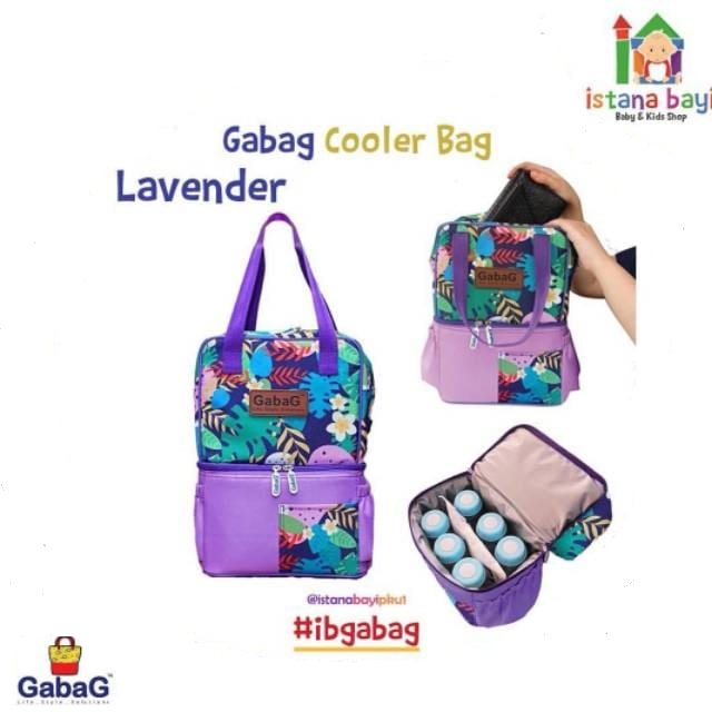 Gabag Lavender/Diamond/Nuri/Ceri Cooler Bag/Tas Asi