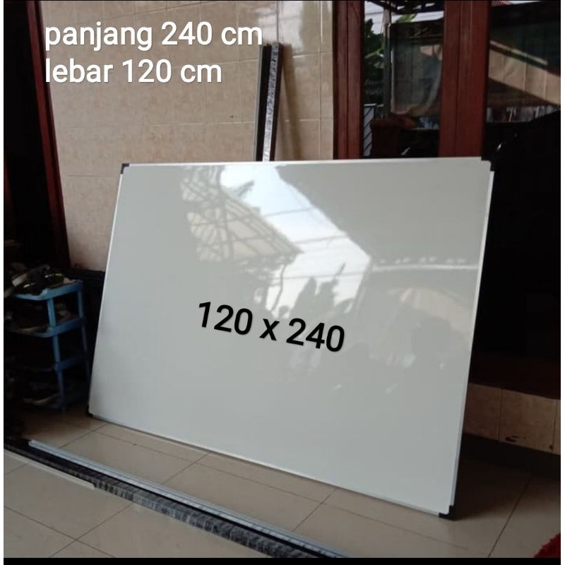 

Whiteboard Magnetik papan tulis 120 x 240